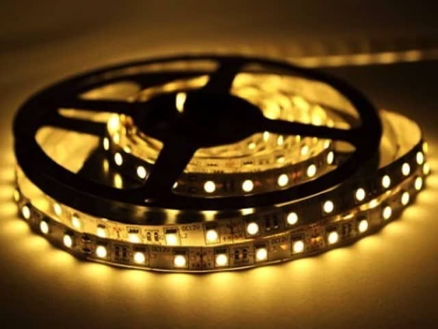 24VDC Yellow Color Changing LED Light Strip